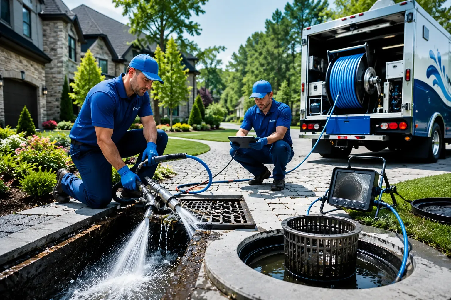 Local outdoor drain cleaning professionals in Dellroy, OH
